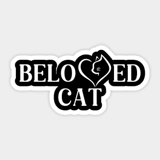 Beloved Cat Sticker